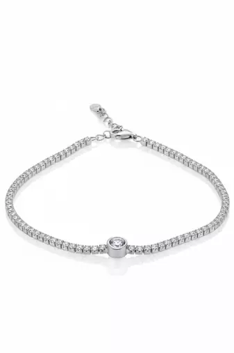Luna solitaire bracelet