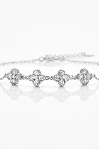Celestia clover bracelet