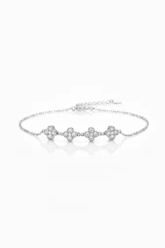 Celestia clover bracelet