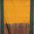 Mustard and basil green semi silk saree