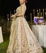 Champagne Gold Designer Lehenga