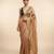 Gold tissue saree