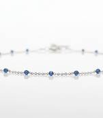 Azure droplet necklace
