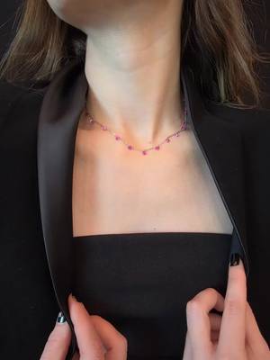 Blush orbit necklace 2