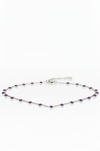 Violet mist necklace