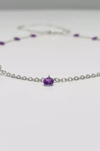 Violet mist necklace
