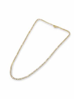 orbit gleam crystal choker with sleek minimal design 1