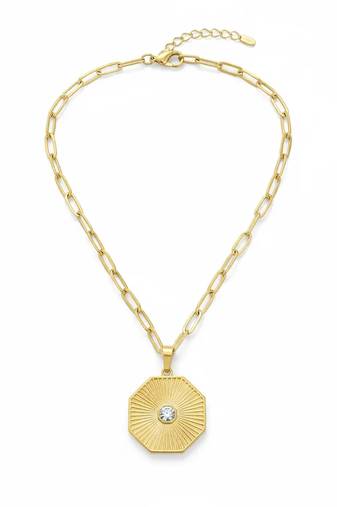 Solaris medallion necklace