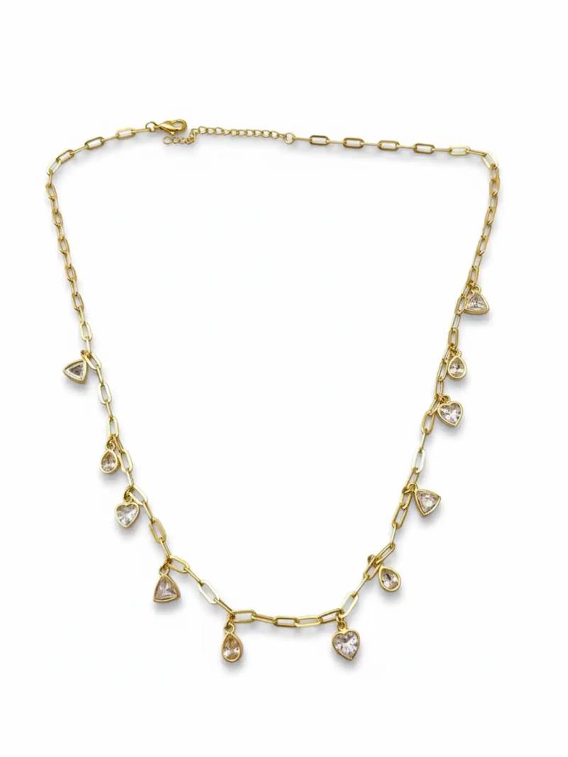 Stardrop charm necklace