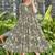 Women grey all-over floral print rayon fit & flare maxi dress
