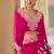 Pink Chiffon Embroidered Lehenga Set