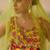 Multicolor Chiffon Embroidered Lehenga Set