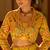 Mustard Yellow Georgette Embroidered Lehenga Set