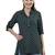  green viscose three quarter sleeves short kurti
