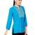  blue viscose long sleeves short kurti