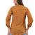  mustard viscose rayon three quarter sleeves short kurti