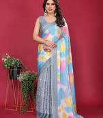 Mannequin store printed saree
