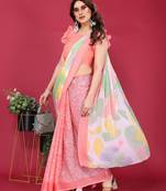 Mannequin store printed saree