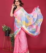 Mannequin store printed saree