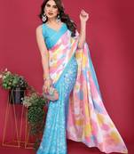 Mannequin store printed saree