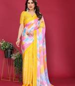 Mannequin store printed saree