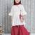 White woven lurex cotton  kurti and sharara with dupatta set for girls