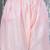Peach foil print silk kurti palazzo pent with dupatta set for girls