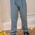 Grey sequins work rayon kurta pyjama set for boy