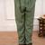 Green sequins work rayon kurta pyjama set for boy