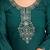 Green women kurta pant dupatta set
