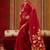 red art silk woven work saree