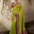 parrot green woven kanjivaram art silk saree