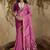 tussar art silk woven work saree in pink