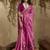 tussar art silk woven work saree in pink