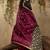 tussar art silk woven work saree in maroon