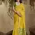 tussar art silk woven work saree in mustard