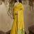 tussar art silk woven work saree in mustard