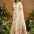off white tussar art silk woven work saree