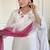 White color chanderi viscose sttiched kurta set
