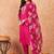 Rani pink color viscose chanderi sttiched suit