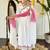 White color viscose chanderi embroidered anarkali suit