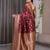 maroon soft art silk banarasi jacuard work designer party wear saree with unstitched blouse piece