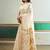 white silk blend weaving handloom festival wear saree