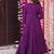 Wine Color Chanderi Fabric Beautiful Festive Wear Kurta Set