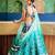 Turquoise Satin Embroidery Work Lehenga Choli With Dupatta