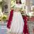 Off White silk blend Lehenga Choli