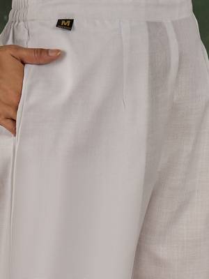 White women kurta pant dupatta set 4