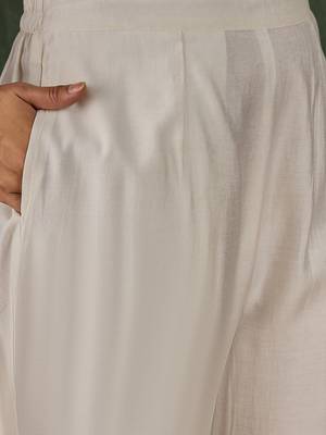 White women kurta pant dupatta set 4