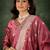 Purple women kurta pant dupatta set
