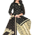 Unstitched printed crepe blend kurta & patiyala dress material with top, bottom & dupatta